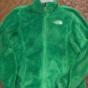 green north face